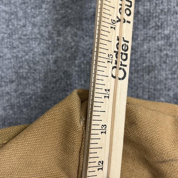 Rothco Canvas Duffel Bag Army Style Tan Heavy Duty 24x15 Large Carry All Tote - Picture 11 of 11